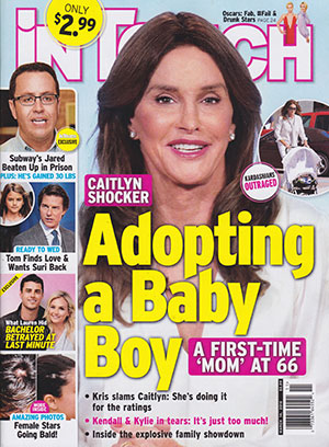 Illustration for article titled This Week In Tabloids: Caitlyn Jenner Is Adopting a Baby and Pissing Off Her Family in the Process